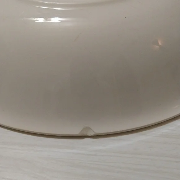 Vintage Ironstone Ware Serving Bowl Hand Crafted Floral Design Made In Japan - Picture 3 of 5